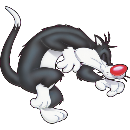 Autocollant Gros Minet