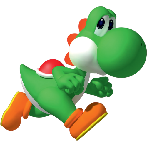 Autocollant Mario Yoshi