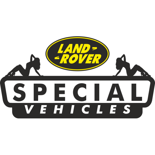 Autocollant Land Rover 4x4 Sexy