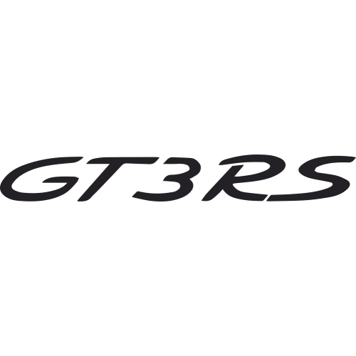 Sticker Porsche Gt3 Rs