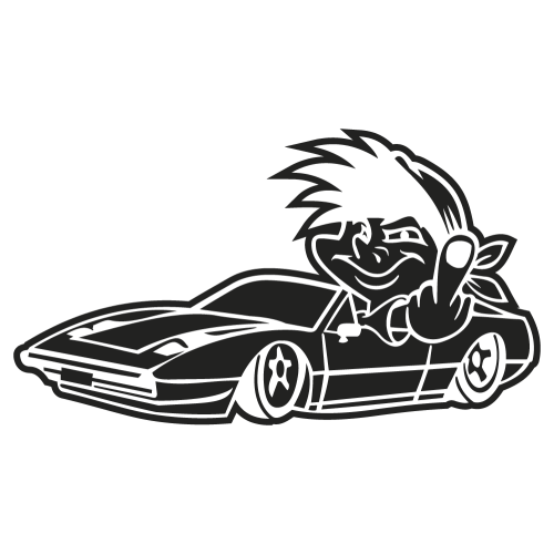 Sticker Tuning Doigt