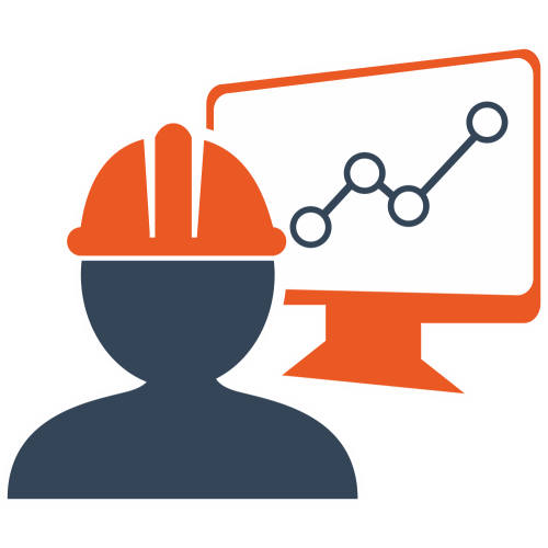 Autocollant Métier Ingénieur Chantier
