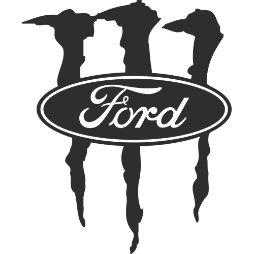 Autocollant Monster Ford