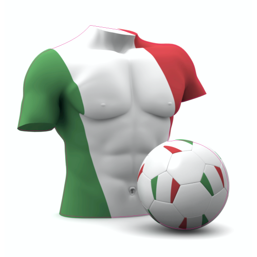 Autocollant Foot Italie