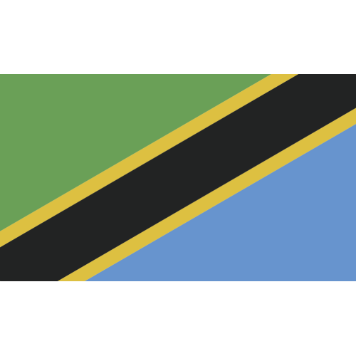 Autocollant Drapeau Tanzanie