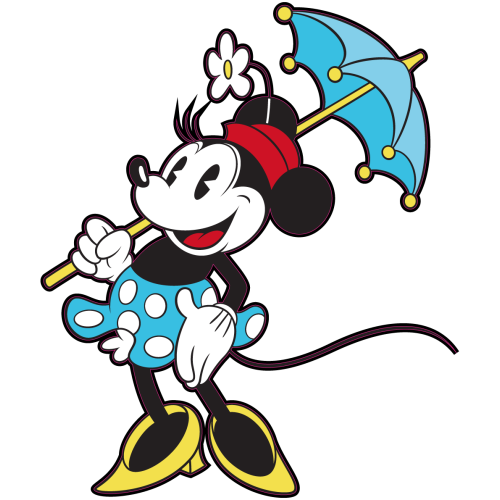 Autocollant Minnie Original