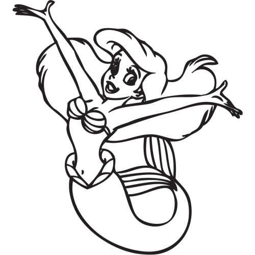 Sticker La Petite Sirène