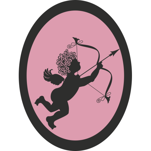 Autocollant Fashion Ange