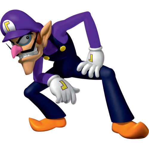 Autocollant Mario Waluigi