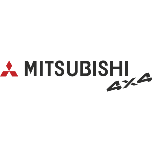 Autocollant Mitsubishi 4x4