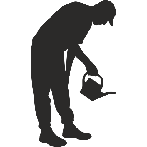 Sticker Métier Nature Jardinier 3