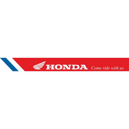 Autocollant Honda Come Ride Verso