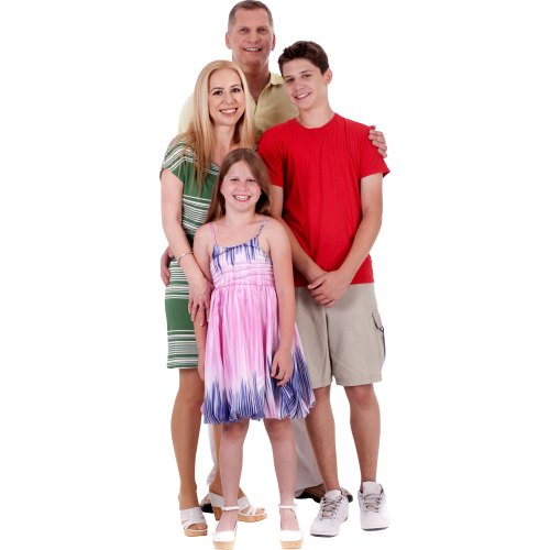 Autocollant Personne Famille 4