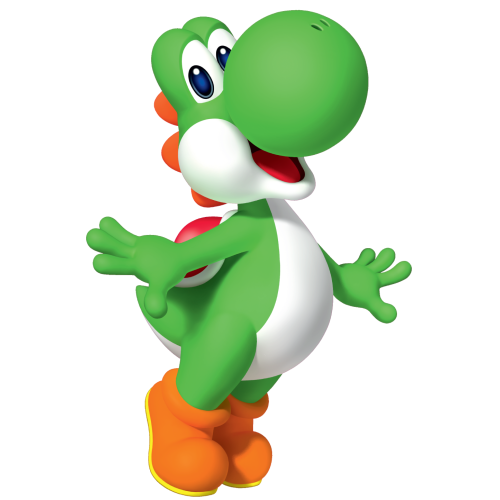Autocollant Mario Yoshi
