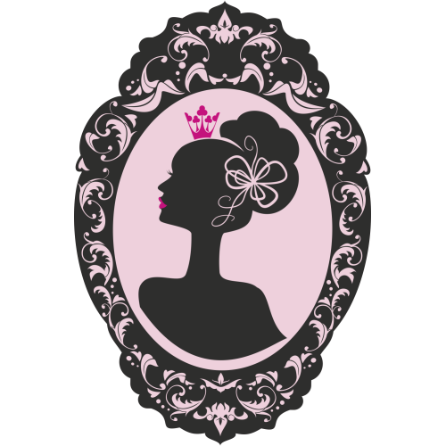 Autocollant Fashion Femme Couronne