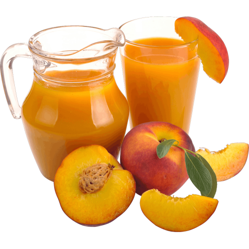 Autocollant Alimentation Fruit Pêche 1