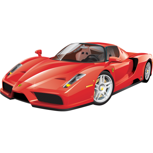 Autocollant Ferrari