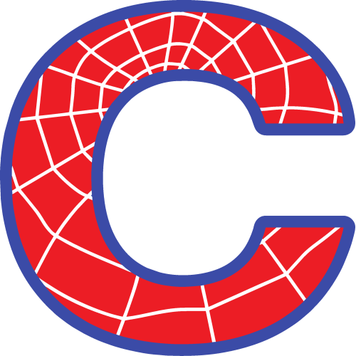 Sticker Lettrage Spider Man C