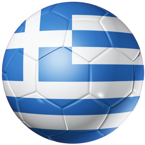 Autocollant Ballon Foot  Grece