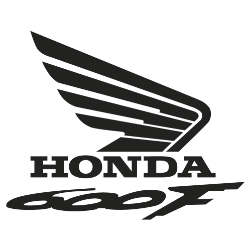 Sticker Honda 600f Droit