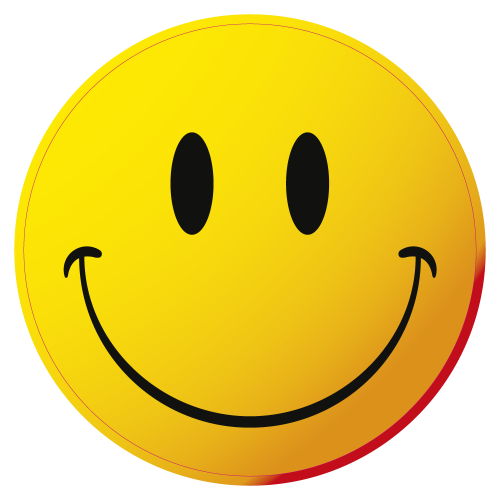 Autocollant Smiley
