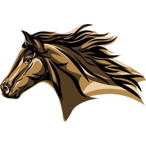 Autocollant Animaux Cheval 9