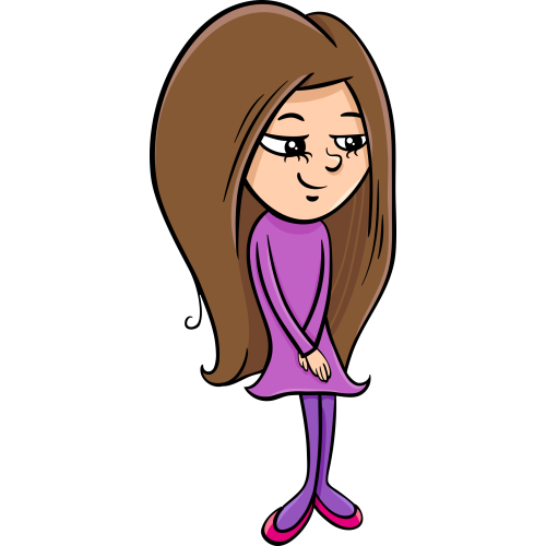 Autocollant Enfants Petite Fille 4