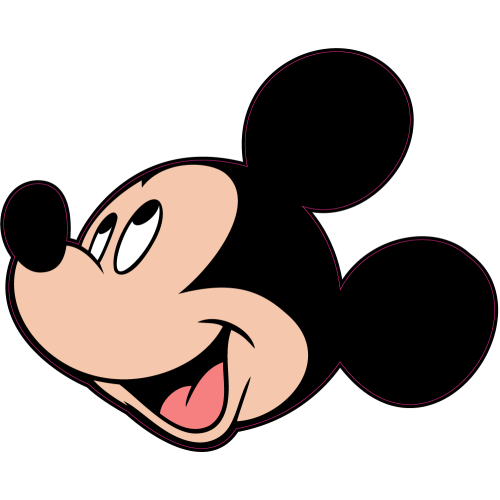 Autocollant Tete Mickey