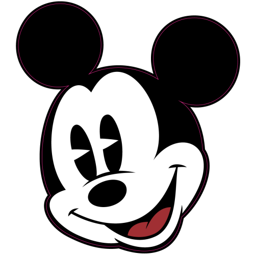 Autocollant Tete Mickey Original