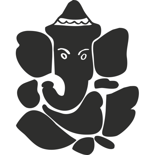 Sticker Symbole Ganesh