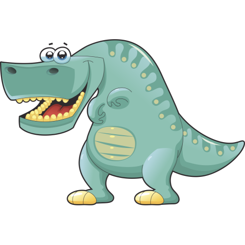 Autocollant Dinosaure Enfant