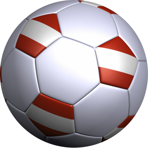 Autocollant Ballon Foot Autriche