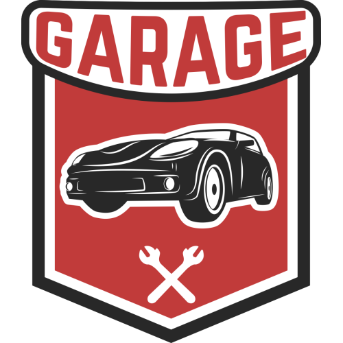 Autocollant Logo Garage Mécanicien 3