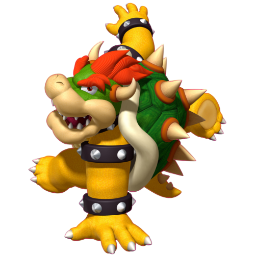 Autocollant Mario Bowser