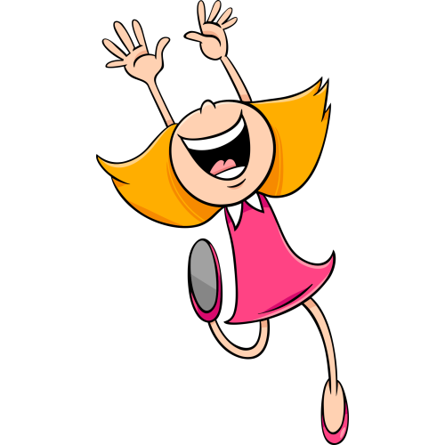 Autocollant Enfants Petite Fille 11