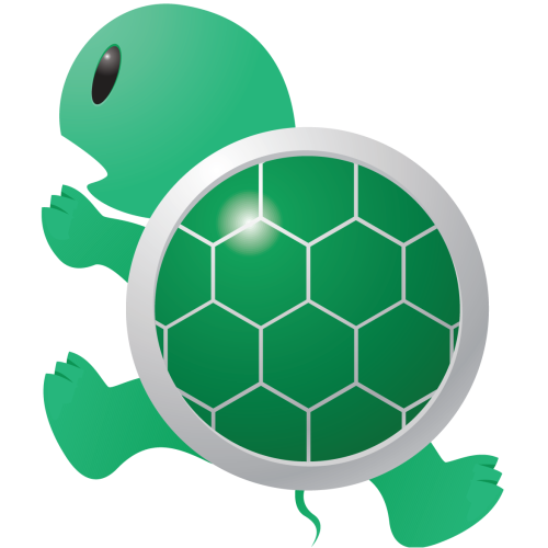 Autocollant Tortue 2 Pour Enfants