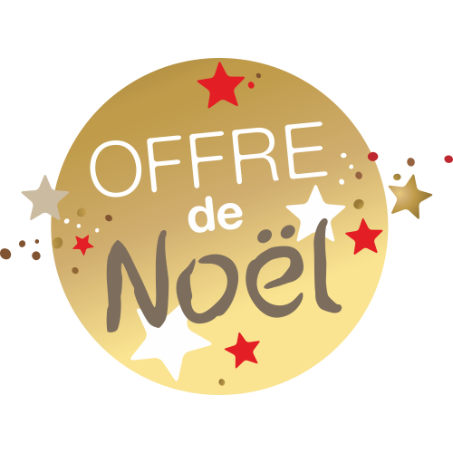 Autocollant Soldes Offre De Noël 2