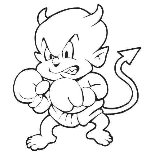 Sticker Petit Diable