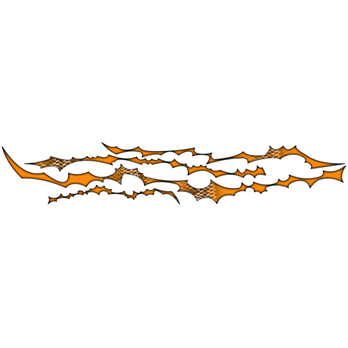 Autocollant Flaming Couleur