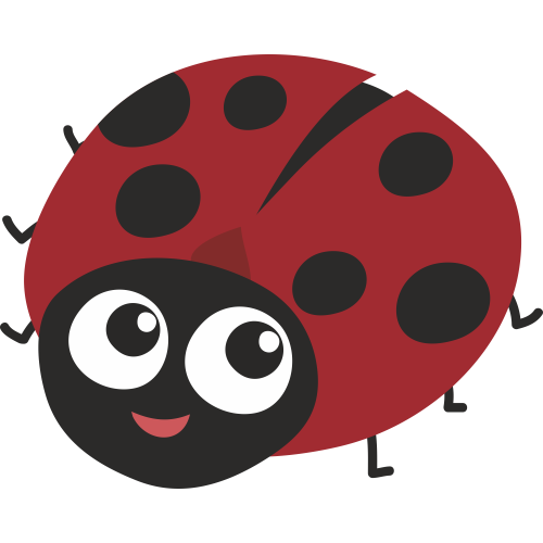 Autocollant Animaux Cocinelle