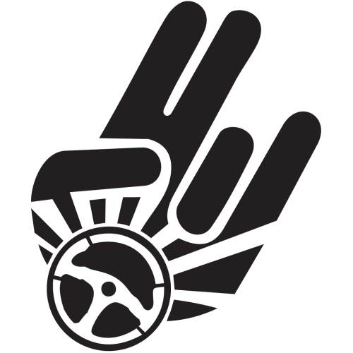 Sticker Jdm Volant Main Japon