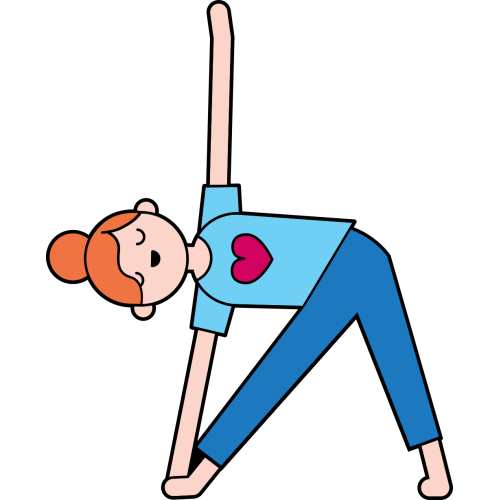 Autocollant Métier Yoga Position 8