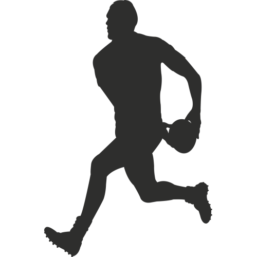 Sticker Rugby Joueur