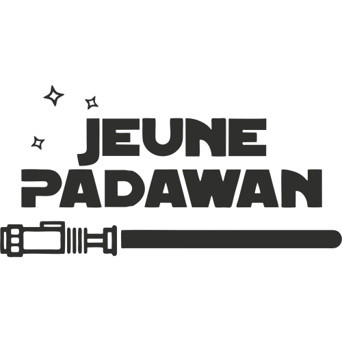 Sticker Jeune Padawan