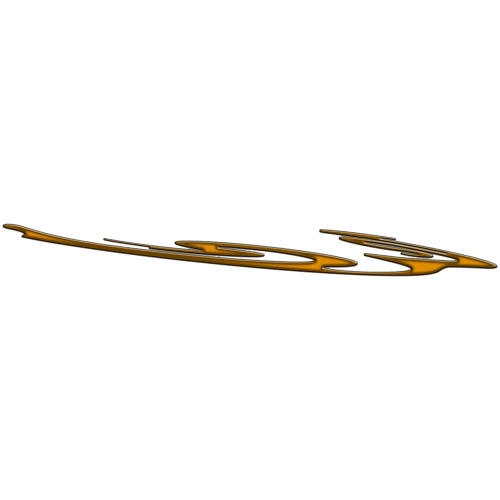 Autocollant Flaming Couleur