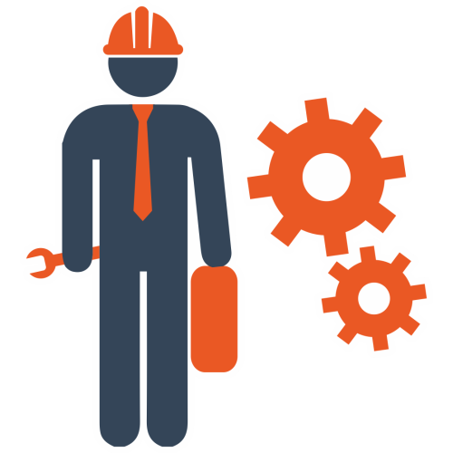 Autocollant Métier Ingénieur Chantier 4