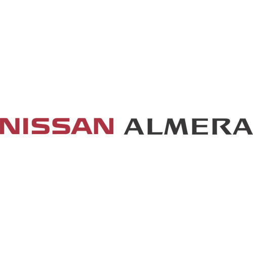 Autocollant Nissan Almera