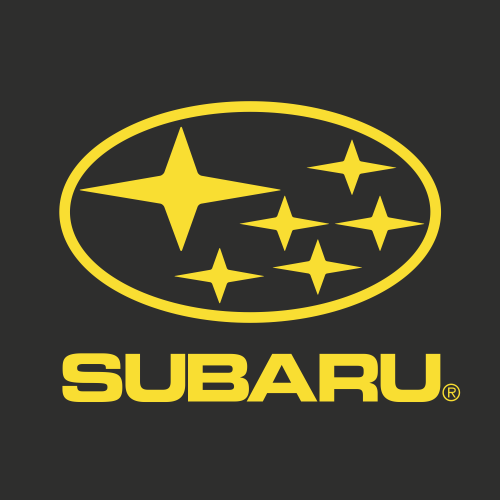 Autocollant Subaru Logo Carré