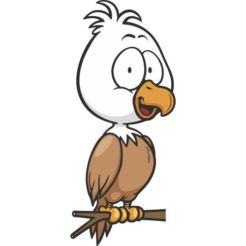 Autocollant Enfant Aiglon