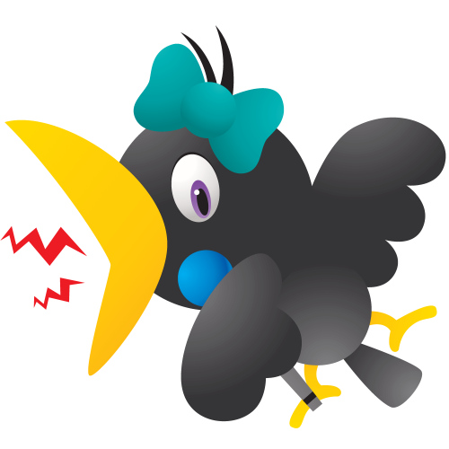 Autocollant Oiseau 4 Pour Enfants